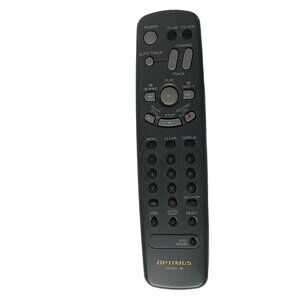 Optimus TV VCR Remote Control Model 96